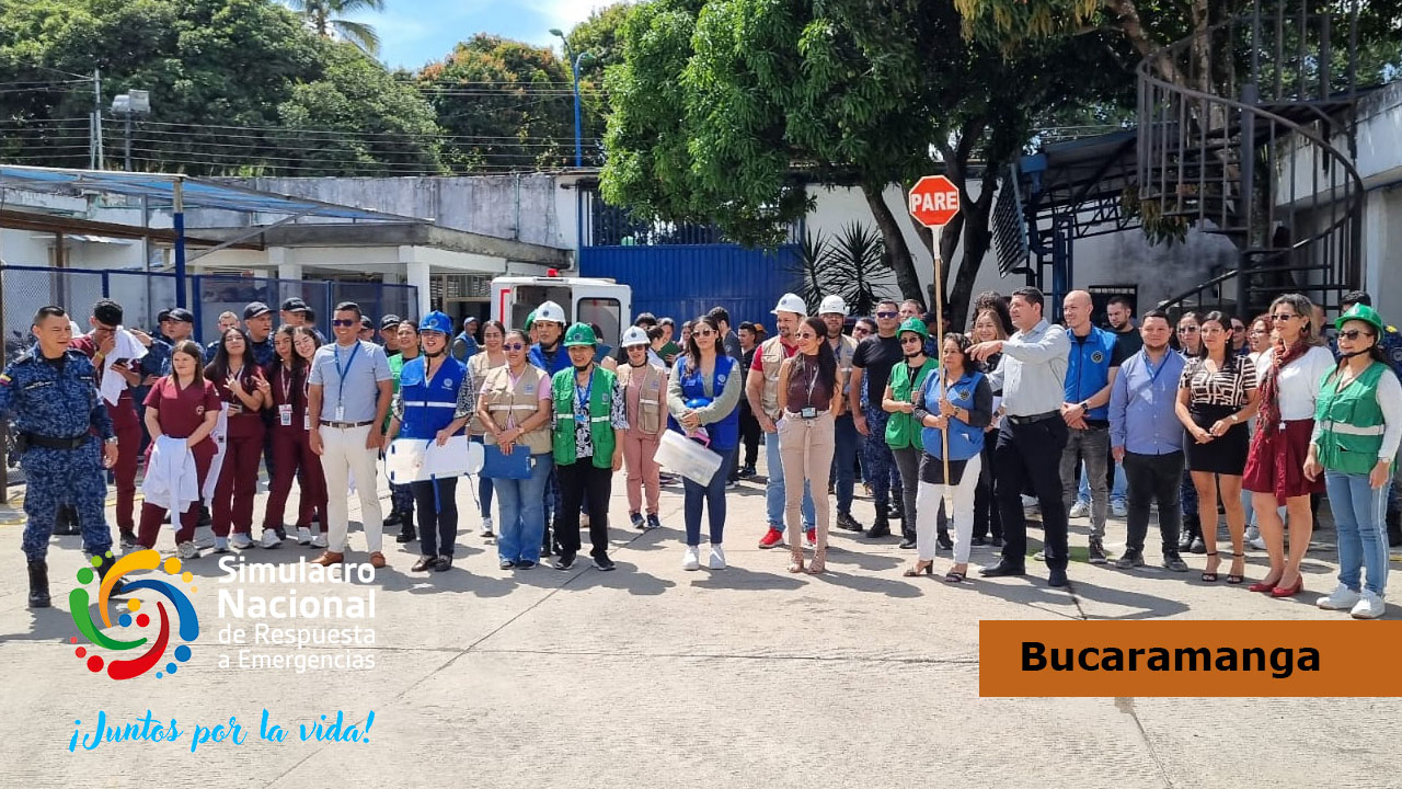 Simulacro Nacional de Respuesta a Emergencias
